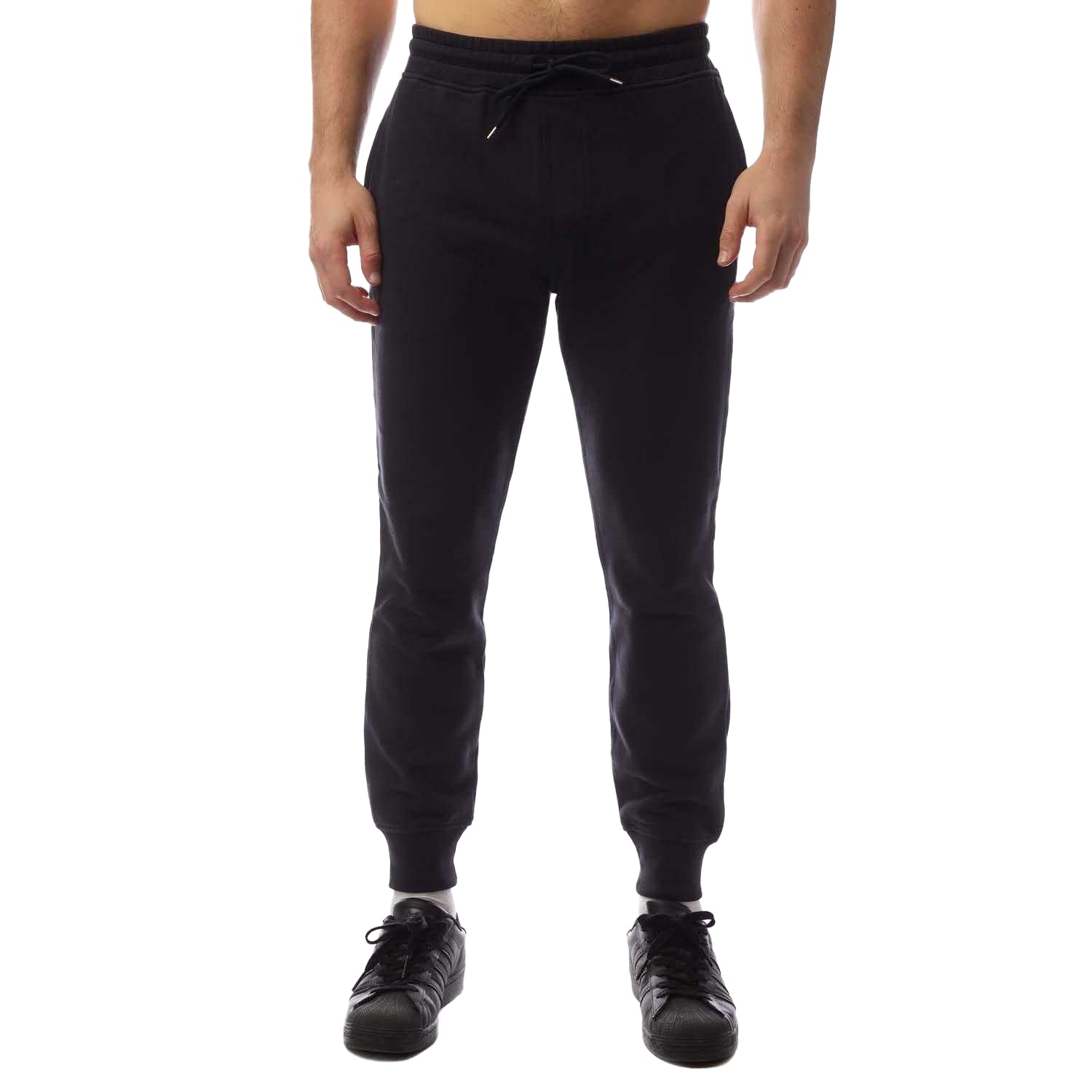 Navy - Front - Emporio Armani Mens Tracksuit Bottoms