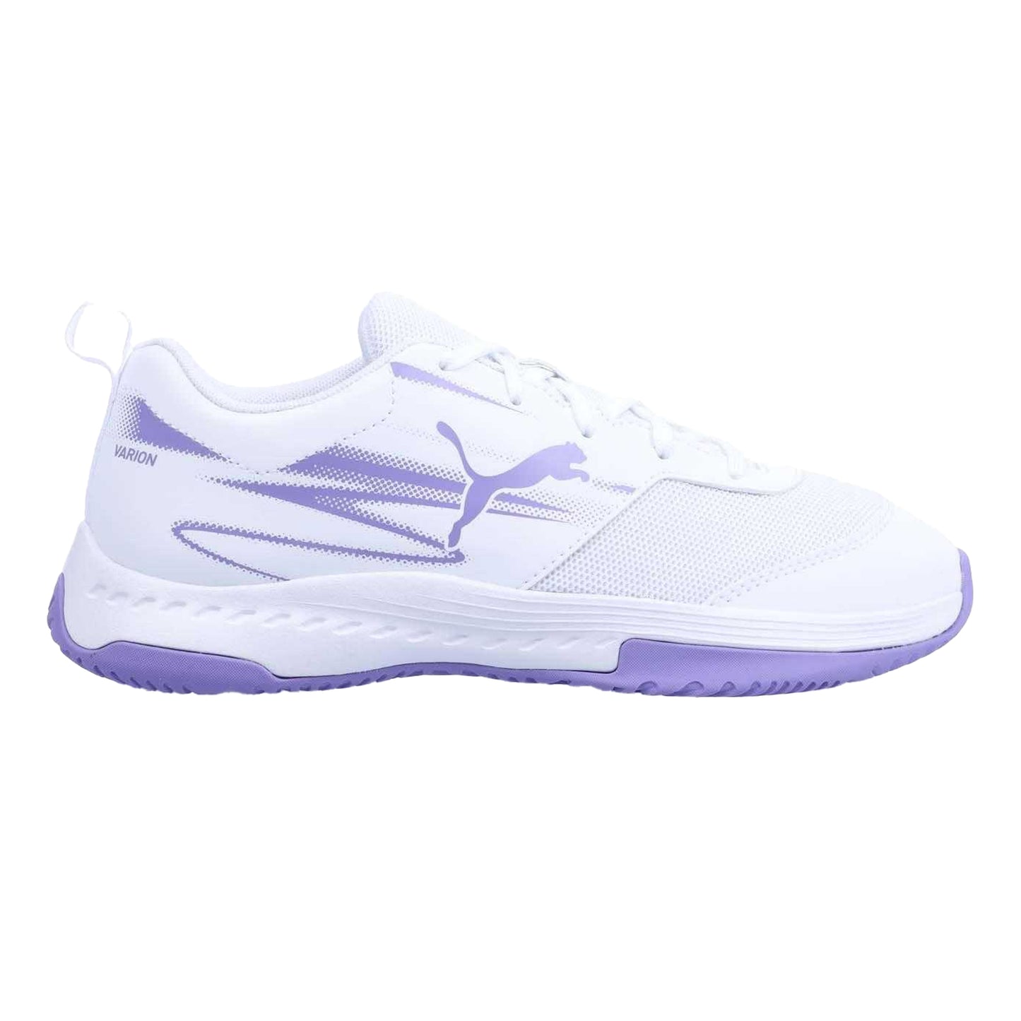 White - Side - Puma Childrens-Kids Varion II Trainers