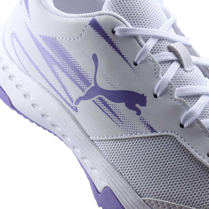 White - Pack Shot - Puma Childrens-Kids Varion II Trainers