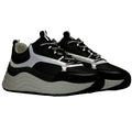 Grey - Front - Mallet Unisex Adult Cyrus Leather Trainers