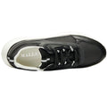 Grey - Side - Mallet Unisex Adult Cyrus Leather Trainers