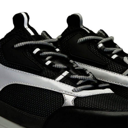 Grey - Lifestyle - Mallet Unisex Adult Cyrus Leather Trainers
