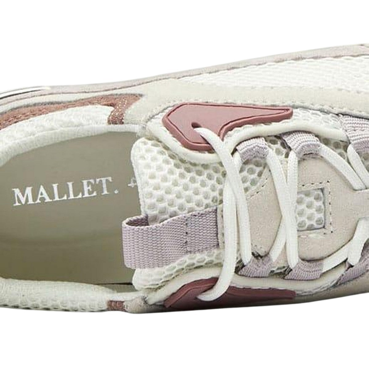 Purple - Lifestyle - Mallet Womens-Ladies Cyrus Leather Trainers