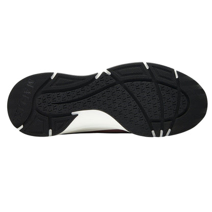 Black - Side - Mallet Womens-Ladies Cyrus Leather Trainers