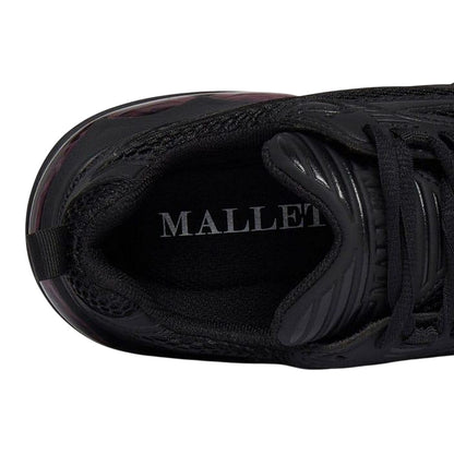 Black - Lifestyle - Mallet Mens Jupiter Leather Trainers