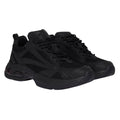 Black - Front - Mallet Mens Jupiter Leather Trainers