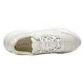 White - Side - Mallet Mens Cyrus Leather Trainers