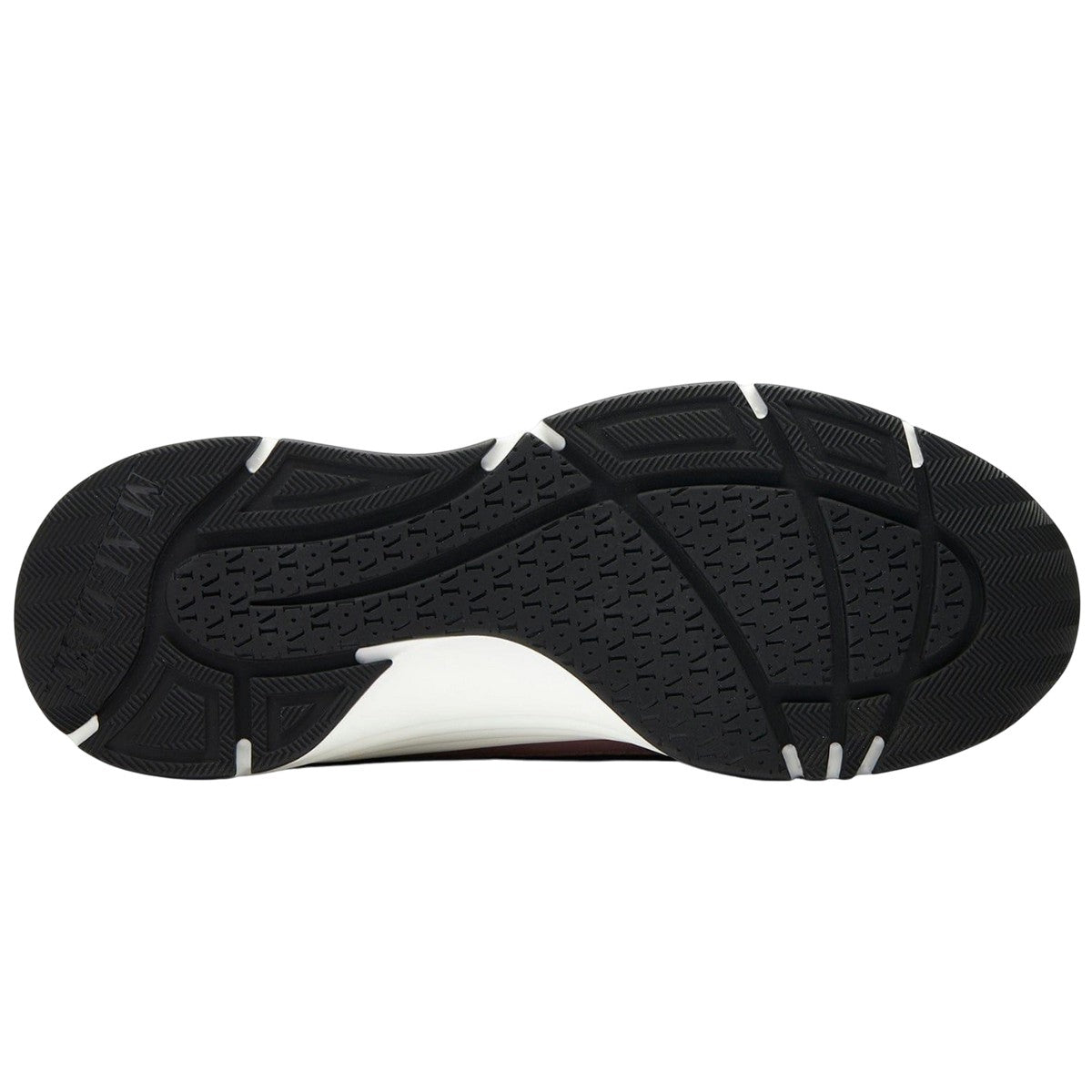 Black - Side - Mallet Womens-Ladies Cyrus Leather Trainers