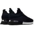 Black - Back - Mallet Mens Archway Leather Trainers