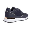Navy - Back - Mallet Mens Popham Lite Trainers