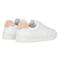 White - Back - Mallet Mens Bentham Leather Trainers