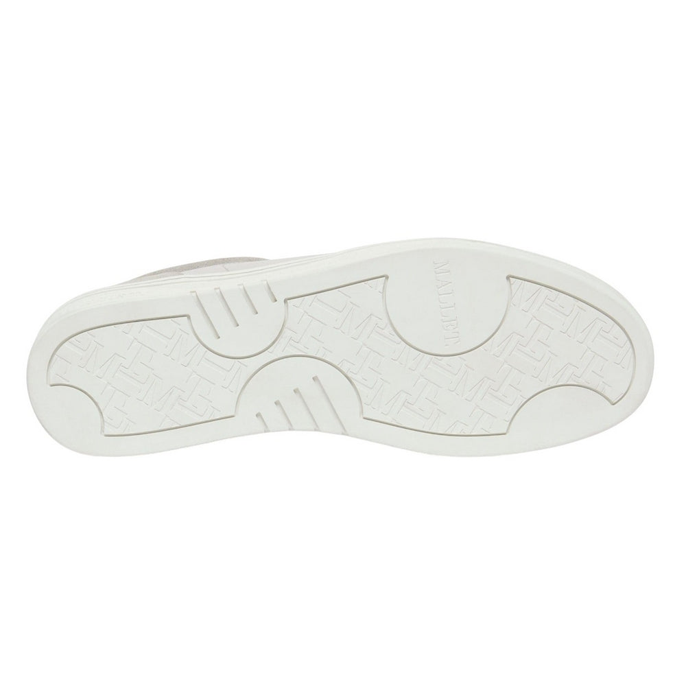 Grey - Lifestyle - Mallet Mens Bentham Leather Trainers