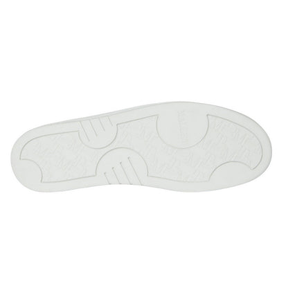 White - Lifestyle - Mallet Mens Bentham Leather Trainers