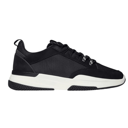 Navy - Back - Mallet Mens Elmore Trainers