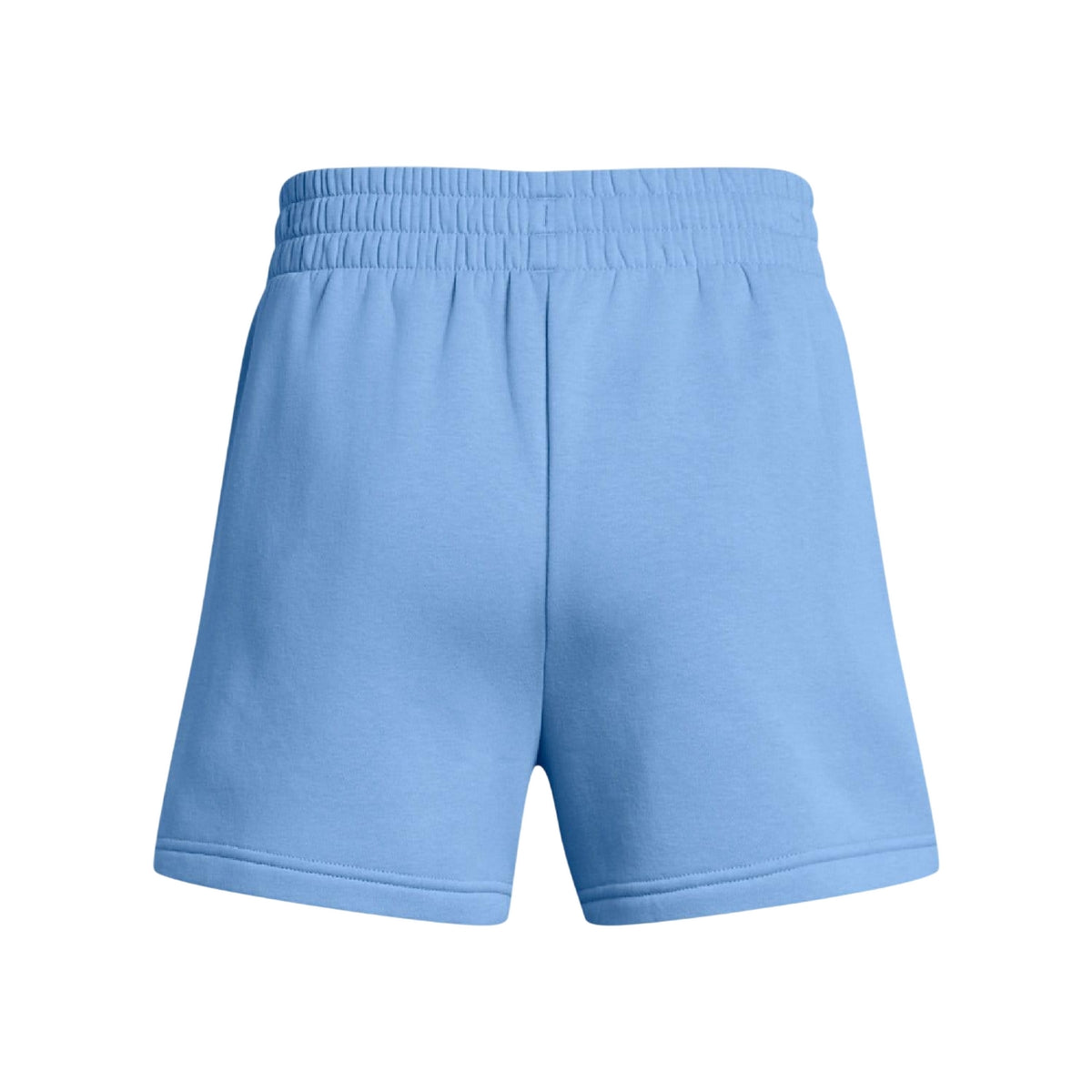 Blue - Back - Under Armour Womens-Ladies Rival Fleece Shorts