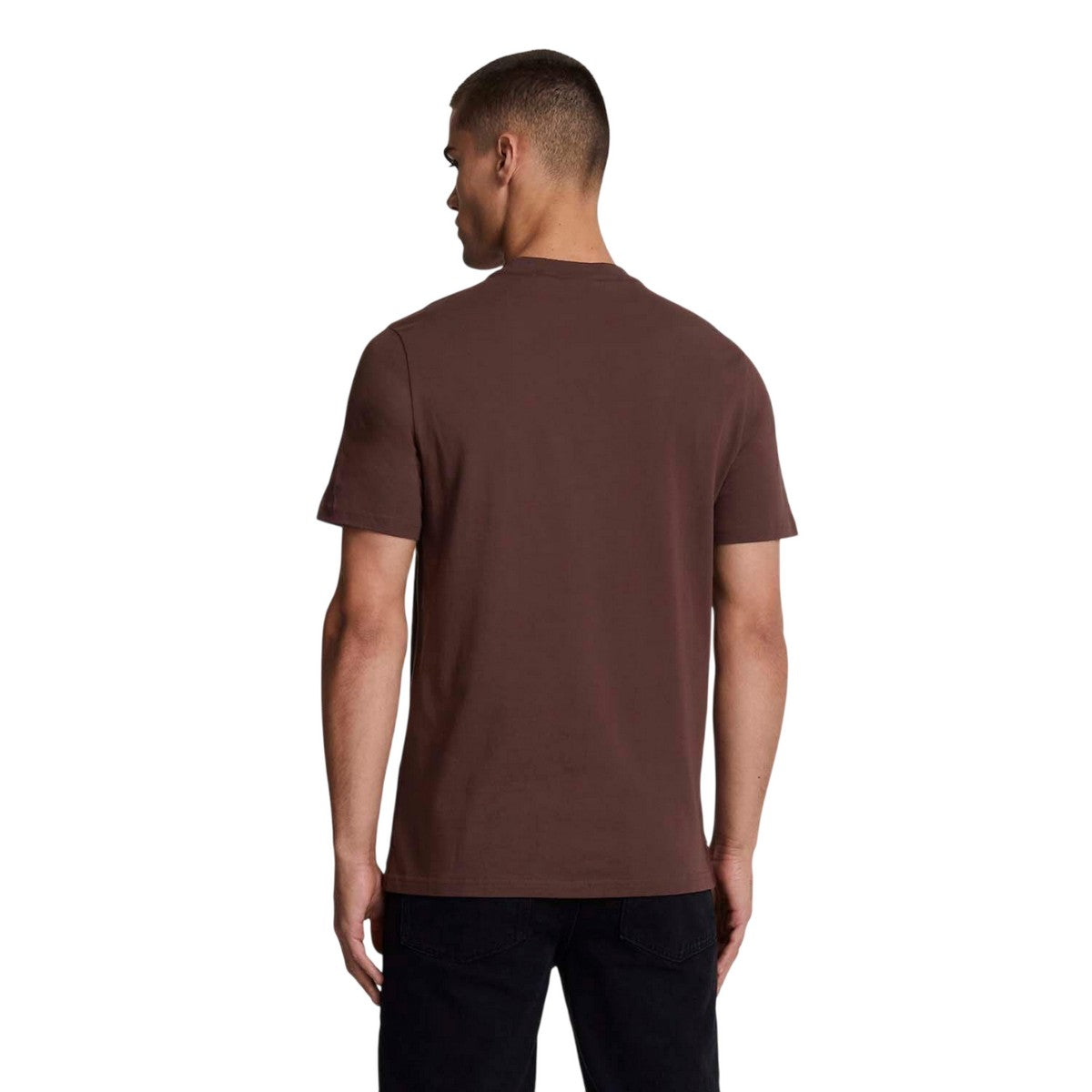 Red - Back - Lyle & Scott Mens Vintage Cotton Crew Neck T-Shirt