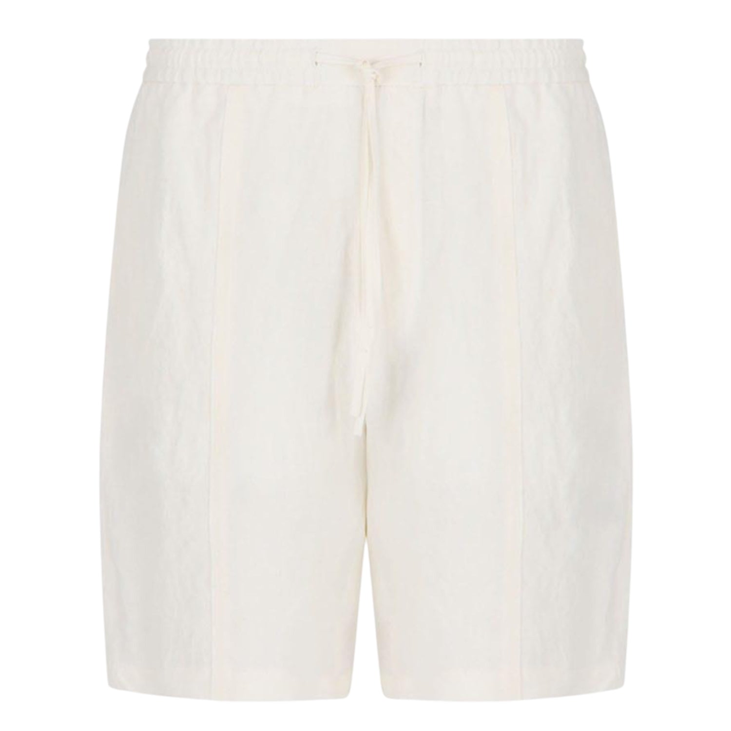 White - Front - Emporio Armani Mens Plain Shorts