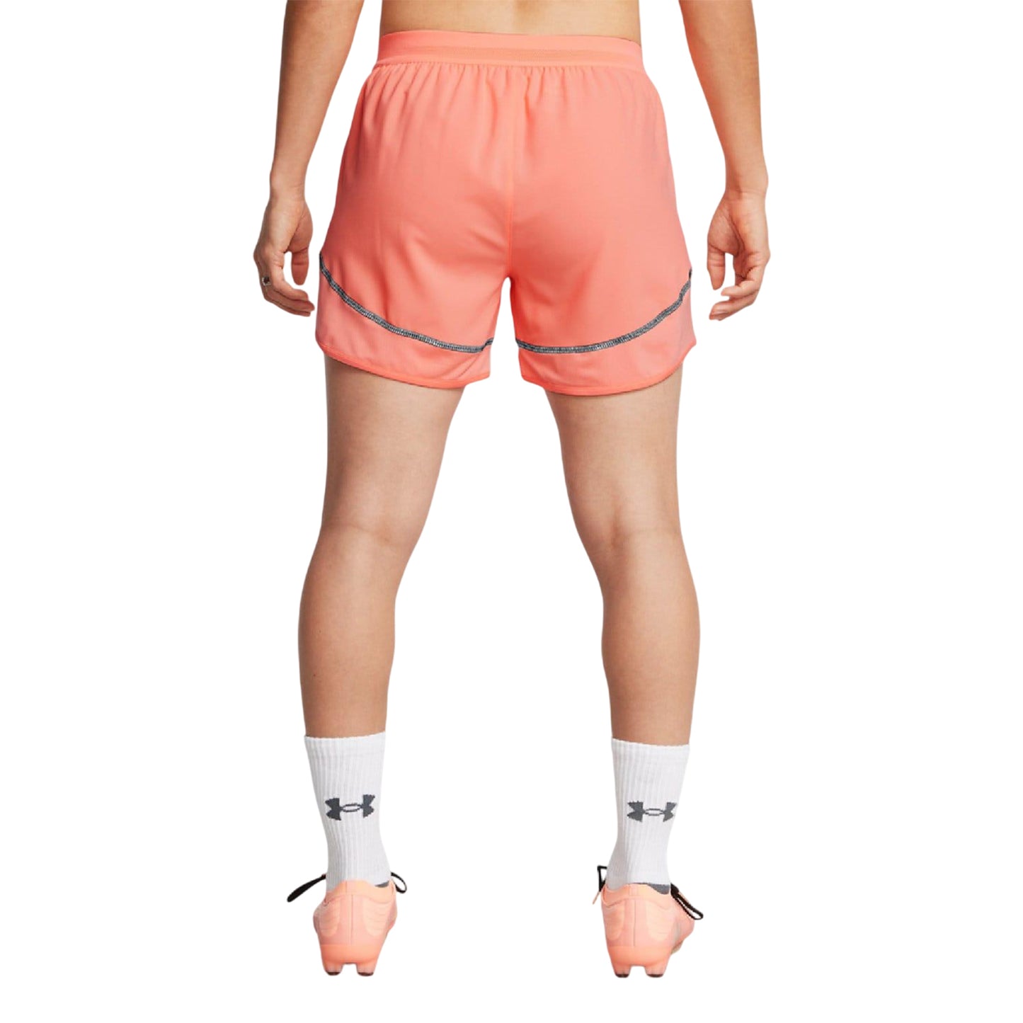 Orange - Pack Shot - Under Armour Womens-Ladies Challenger Pro Shorts