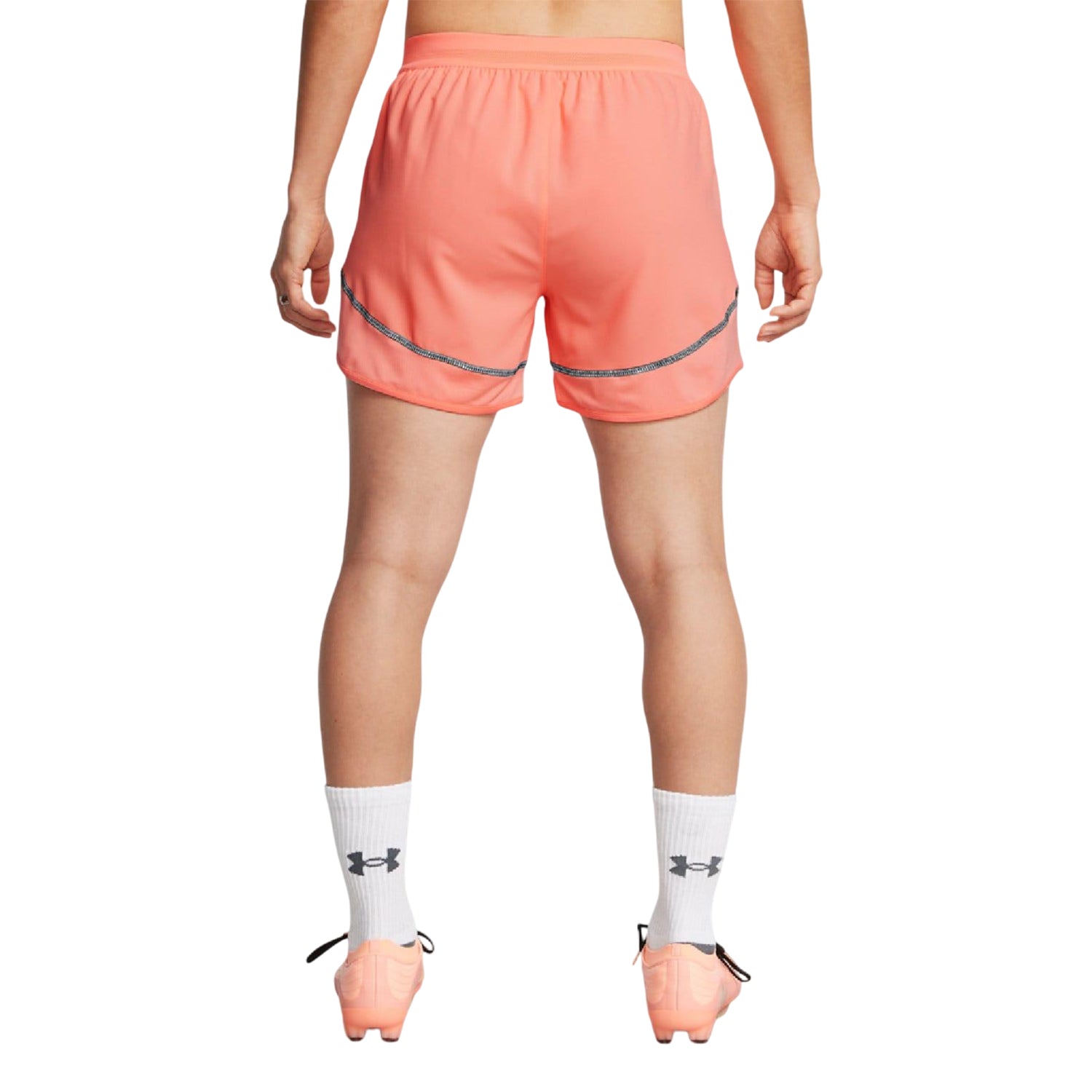 Orange - Pack Shot - Under Armour Womens-Ladies Challenger Pro Shorts