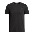 Grey - Front - Under Armour Mens Vanish Grid Seamless T-Shirt