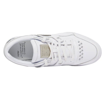 White - Lifestyle - Mallet Womens-Ladies X Reebok Leather Workout Trainers