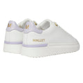 White - Back - Mallet Womens-Ladies GRFTR Lite Leather Trainers