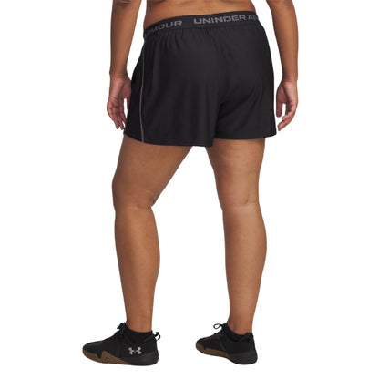 Black - Back - Under Armour Womens Play Up Shorts