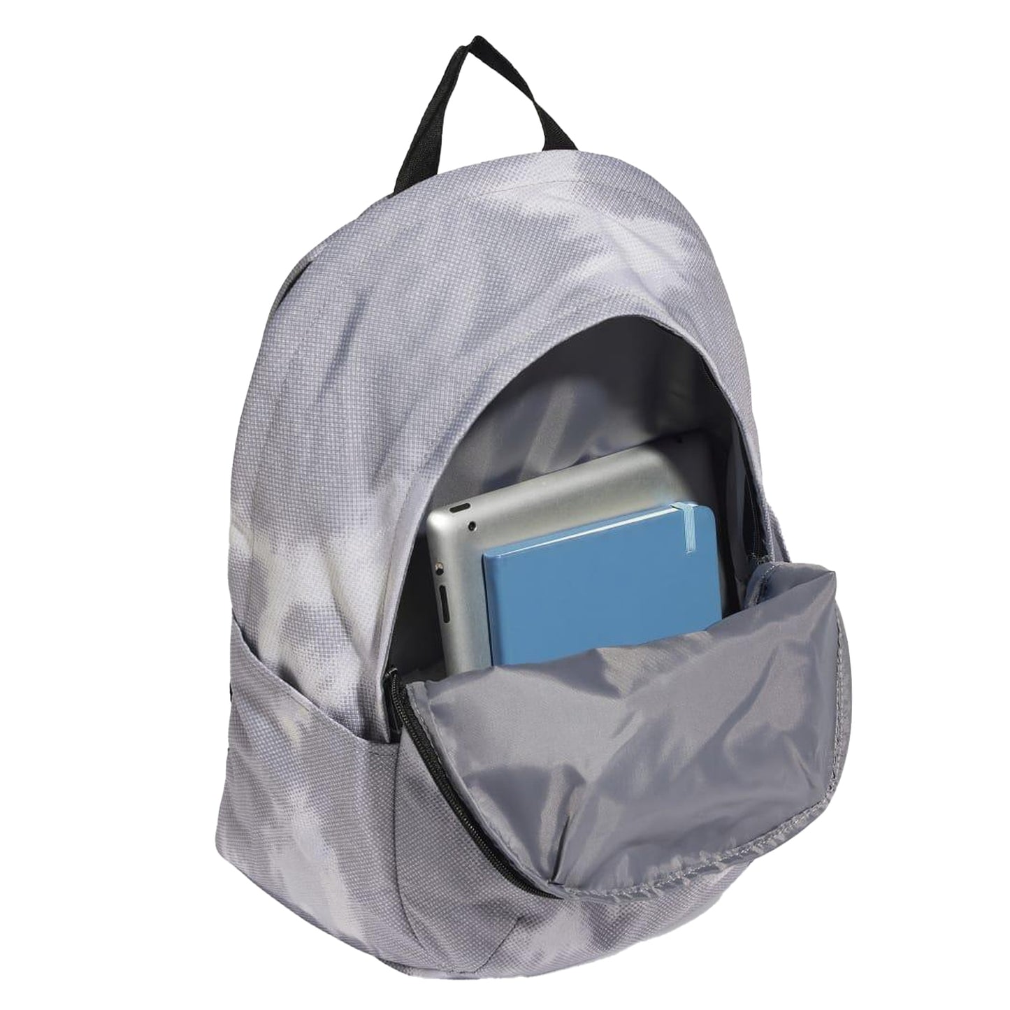 Grey-White - Side - Adidas Cocoon Logo Backpack