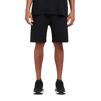 Black - Side - Mallet Mens Loop Back Shorts