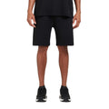 Black - Side - Mallet Mens Loop Back Shorts
