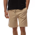 Sand - Front - Mallet Mens Loop Back Shorts