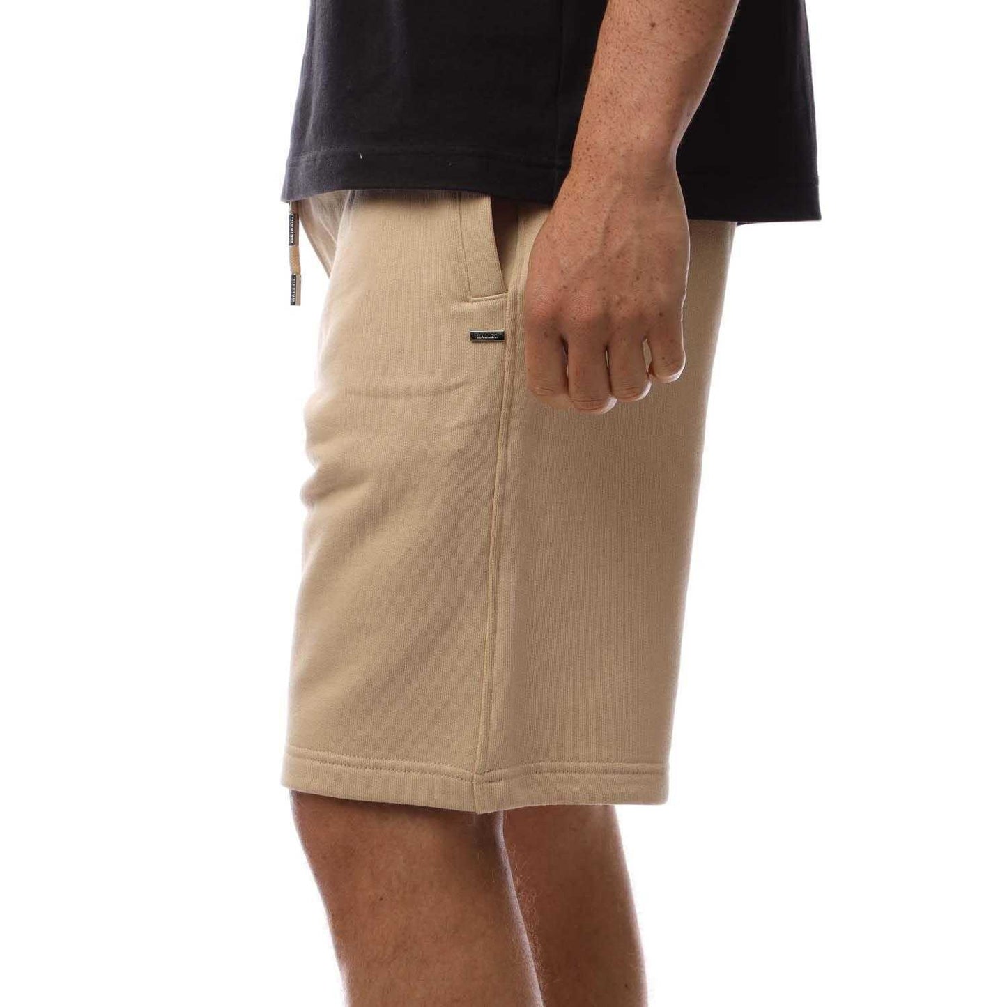 Sand - Side - Mallet Mens Loop Back Shorts