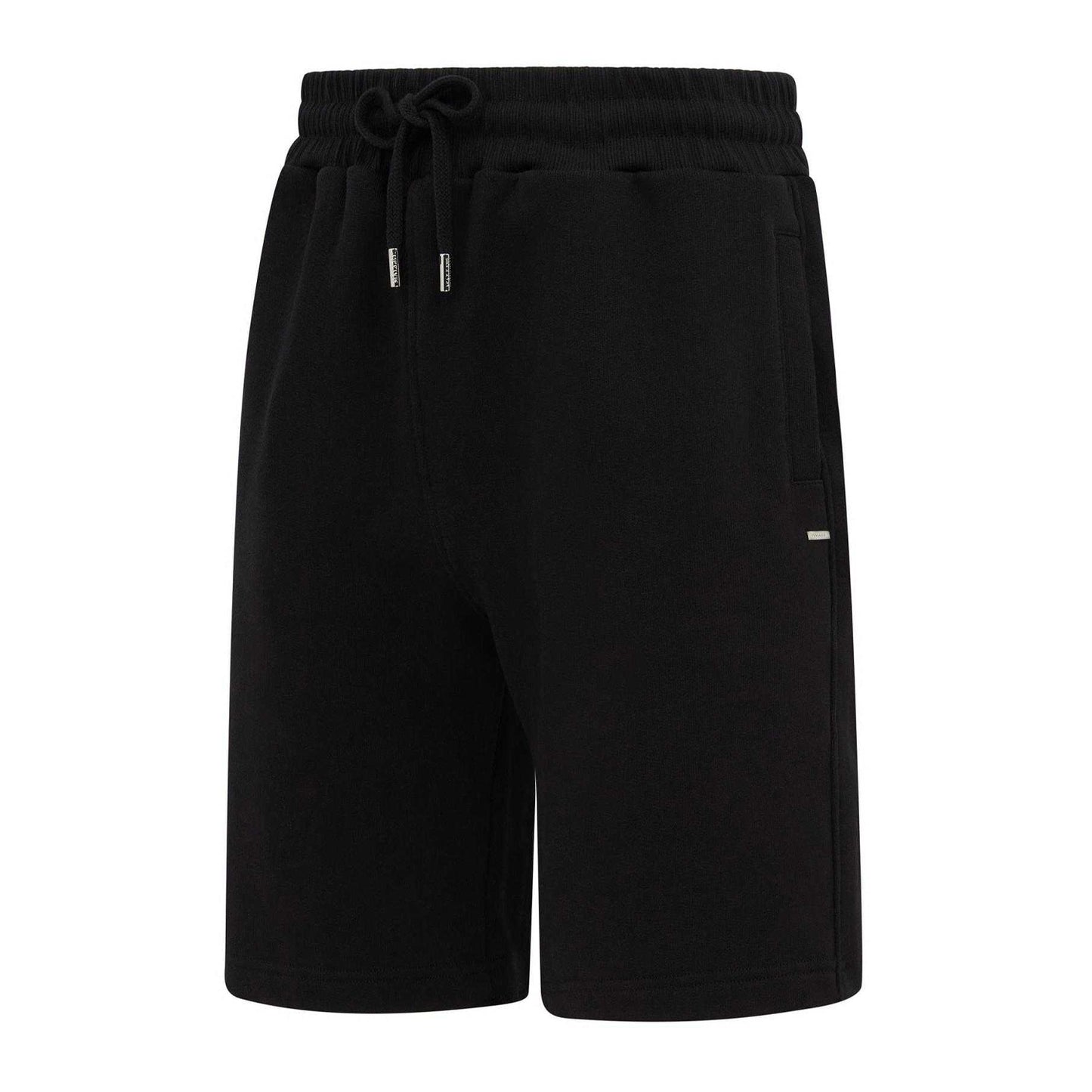 Black - Front - Mallet Mens Loop Back Shorts