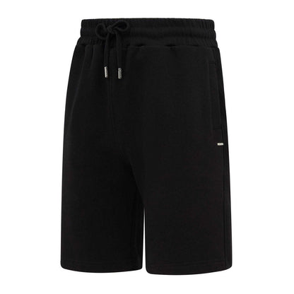 Black - Front - Mallet Mens Loop Back Shorts