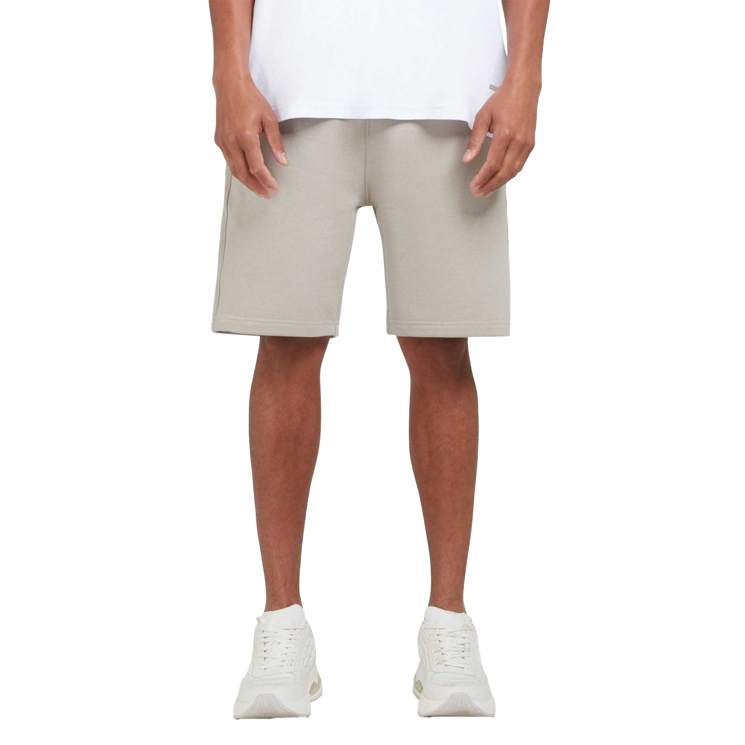 Stone - Side - Mallet Mens Loop Back Shorts