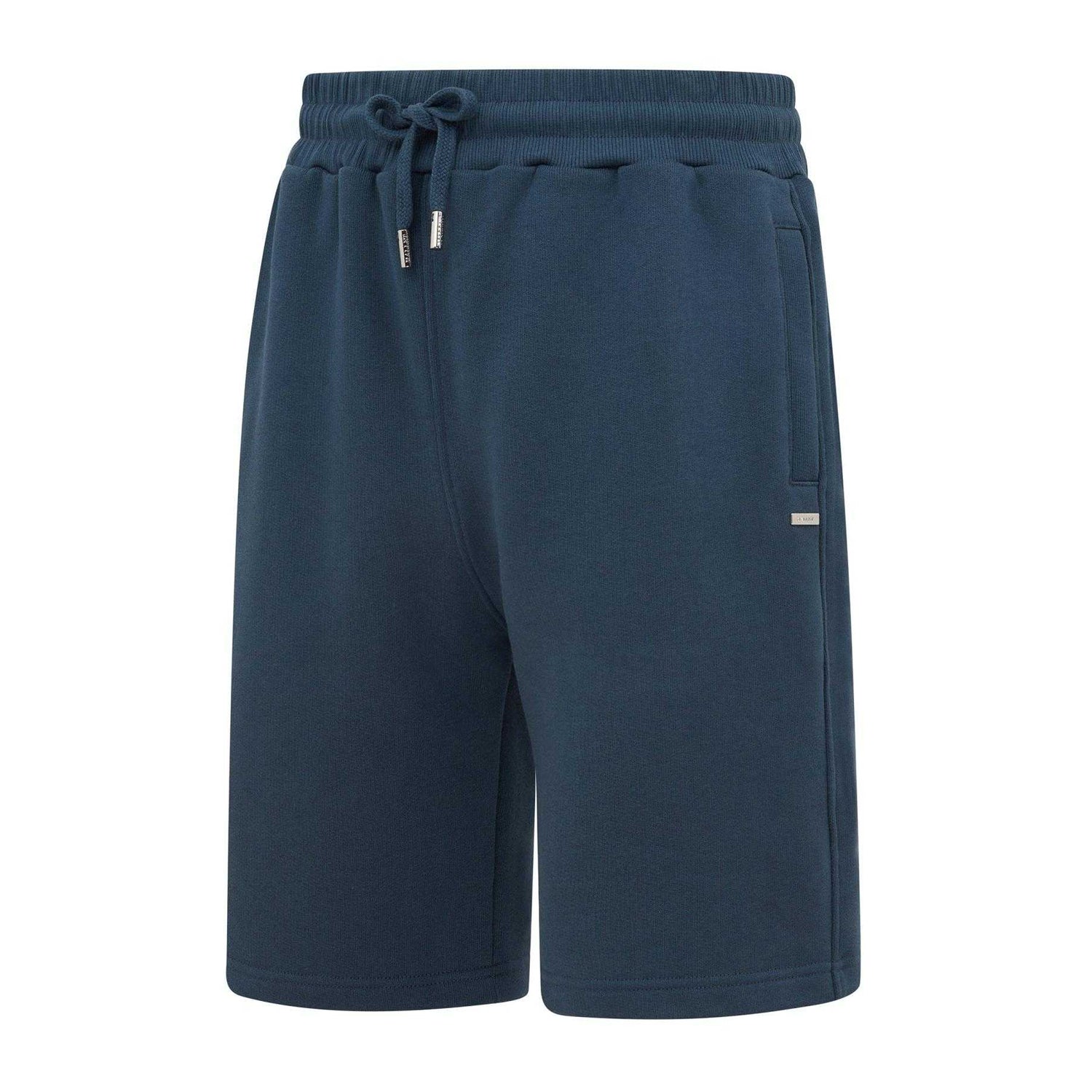 Navy - Front - Mallet Mens Loop Back Shorts