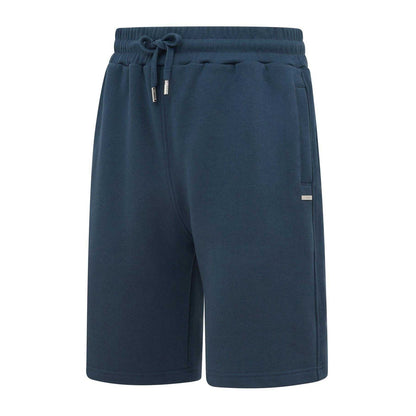 Navy - Front - Mallet Mens Loop Back Shorts