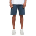 Navy - Side - Mallet Mens Loop Back Shorts
