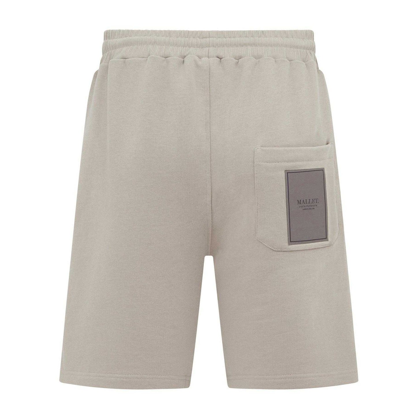 Stone - Back - Mallet Mens Loop Back Shorts