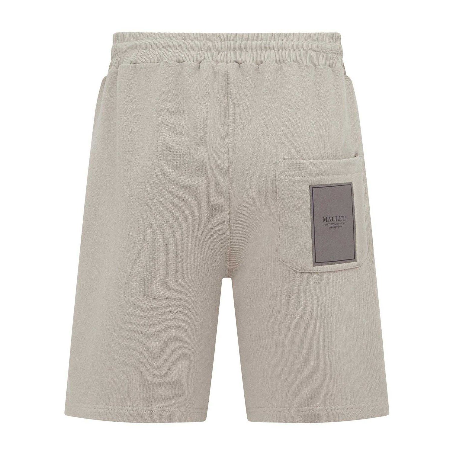 Stone - Back - Mallet Mens Loop Back Shorts