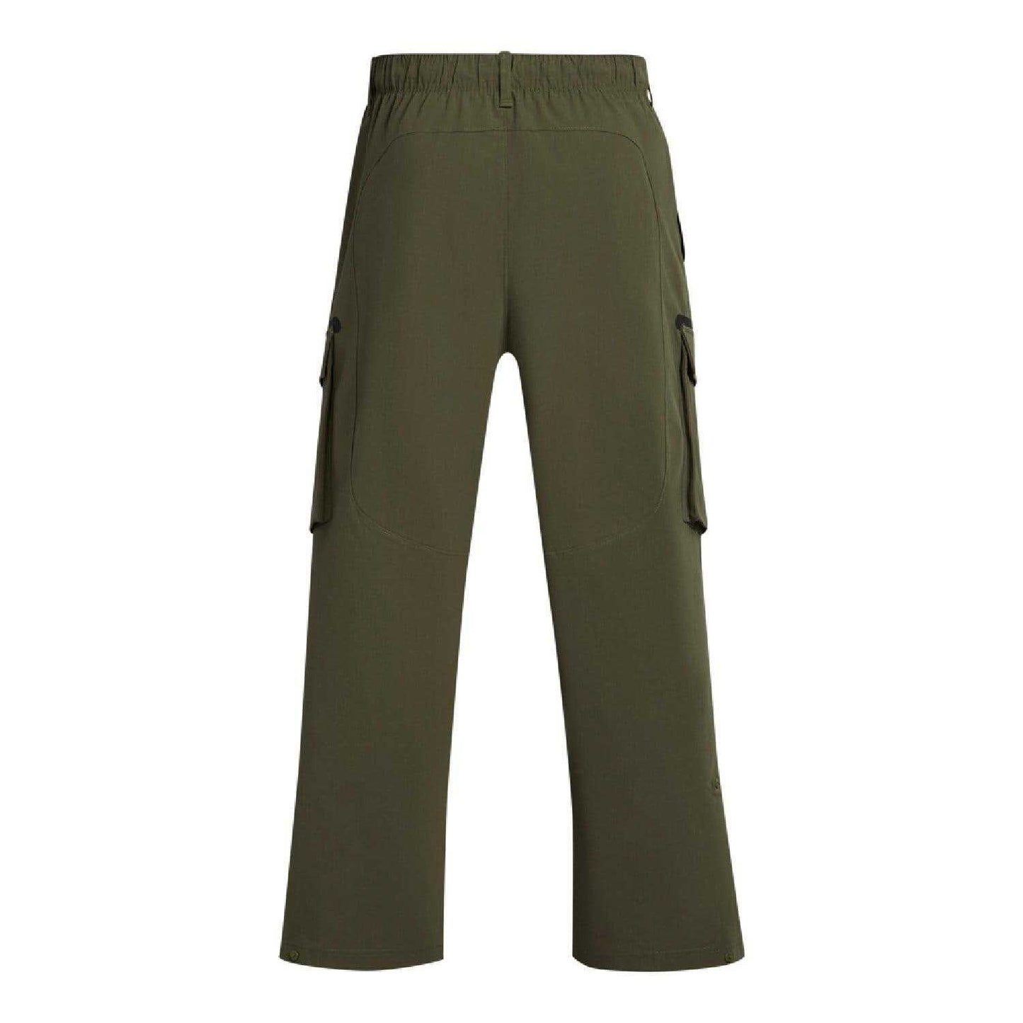 Green - Back - Under Armour Mens Unstoppable Utility Cargo Trousers