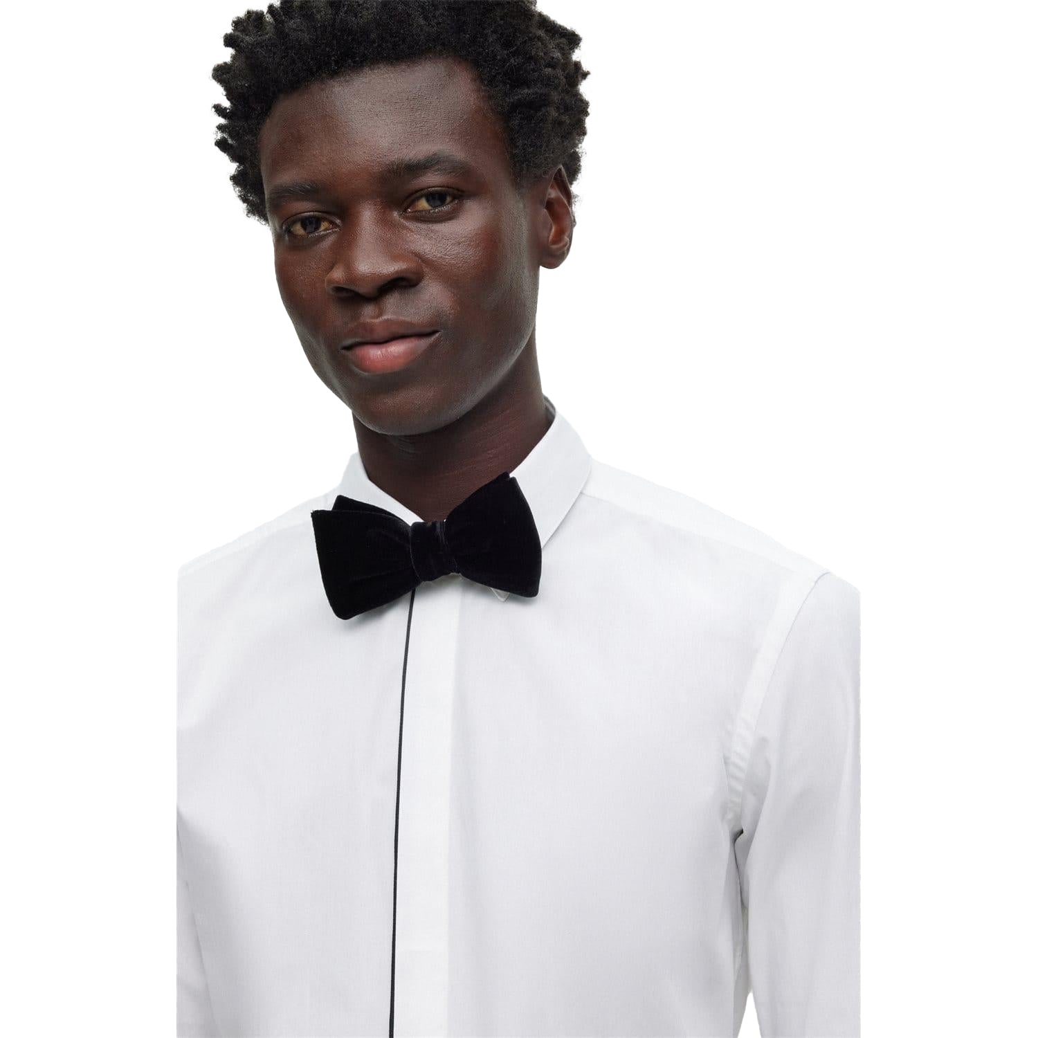 White - Lifestyle - Boss Unisex Adult H-Hank Shirt