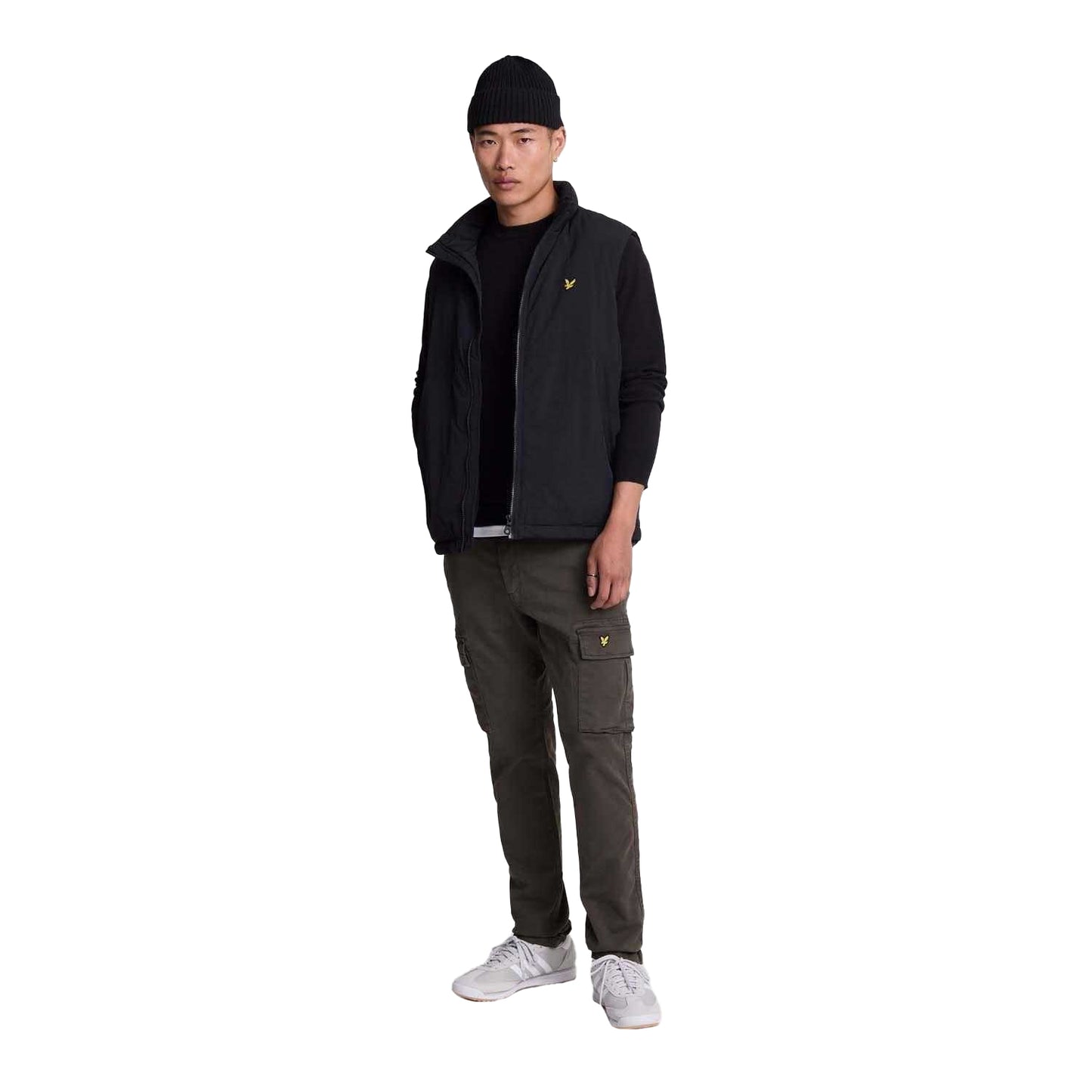 Green - Lifestyle - Lyle & Scott Mens Cargo Trousers