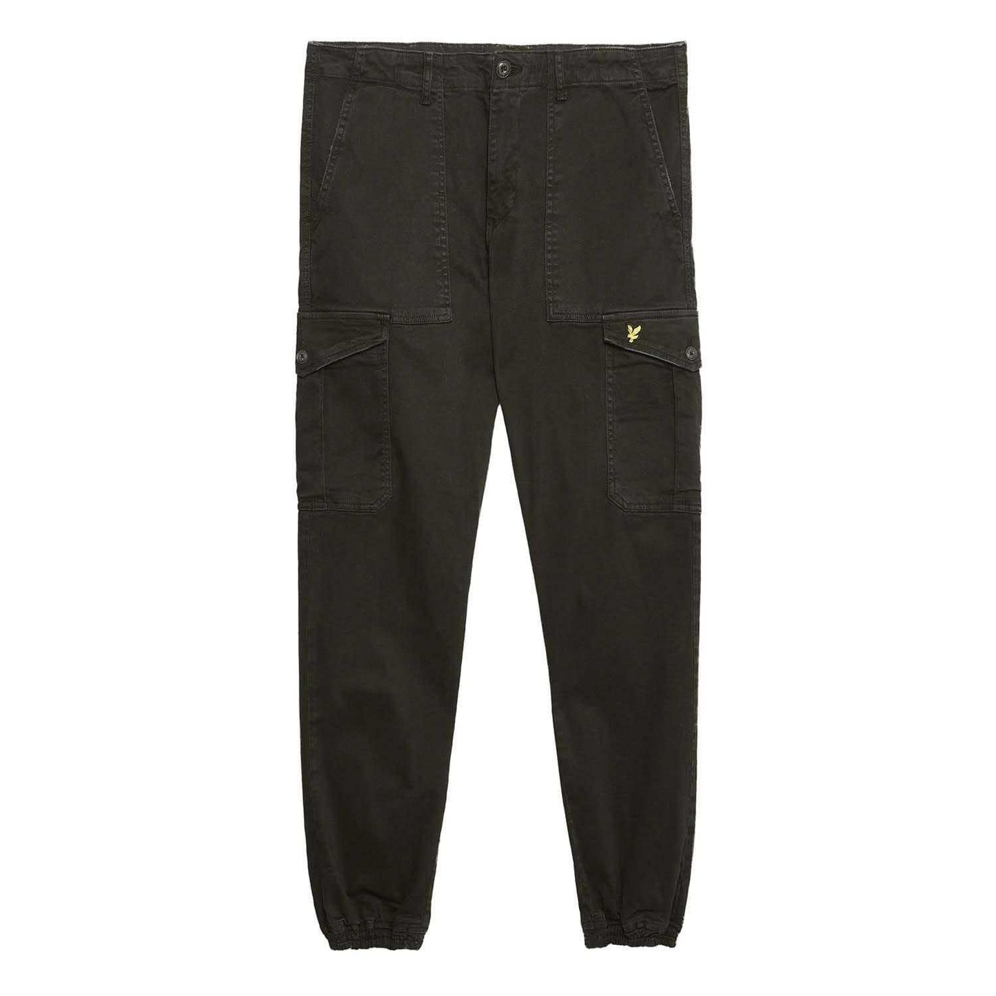 Green - Front - Lyle & Scott Mens Cargo Trousers