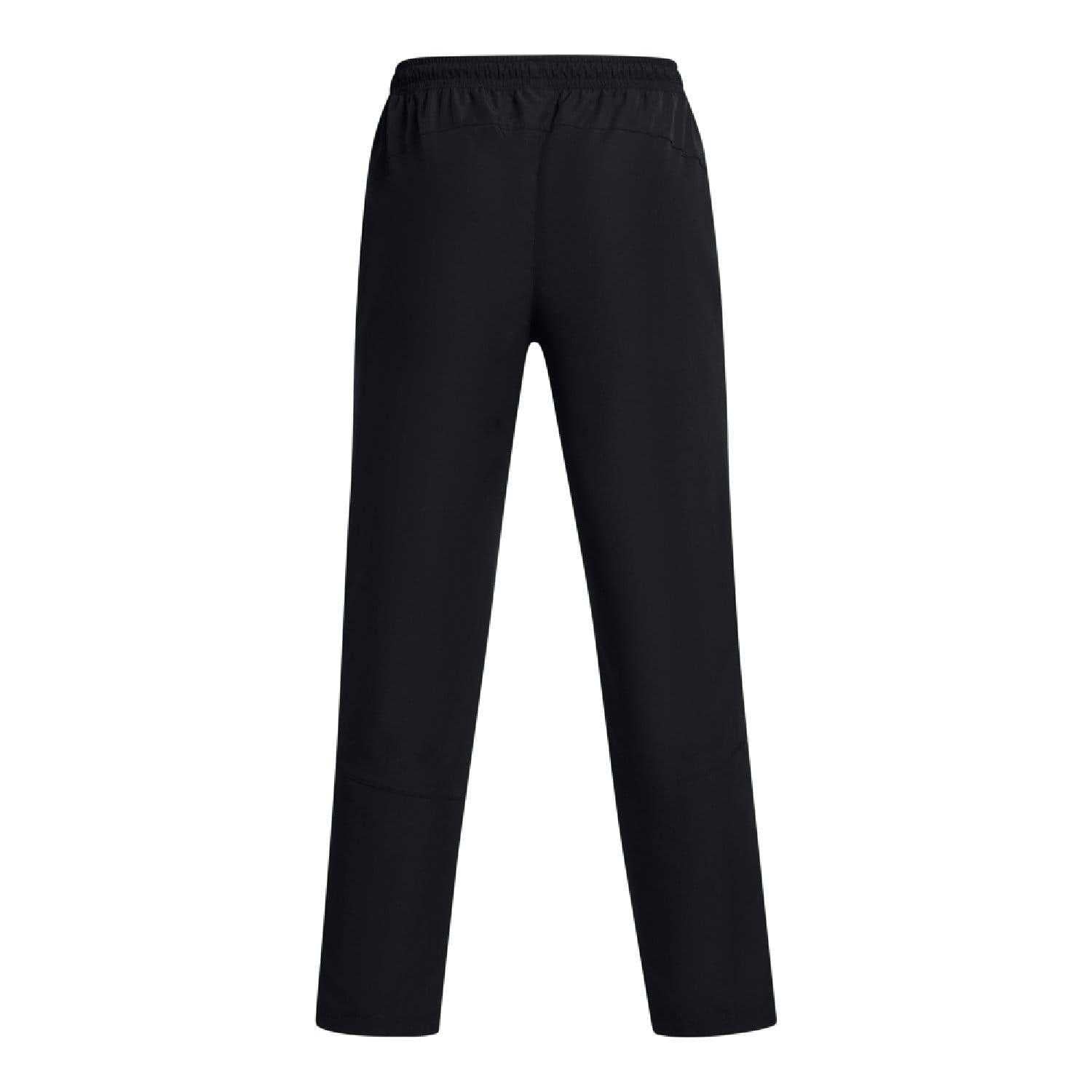 Black - Back - Under Armour Womens-Ladies Legacy Windbreaker Icon Trousers
