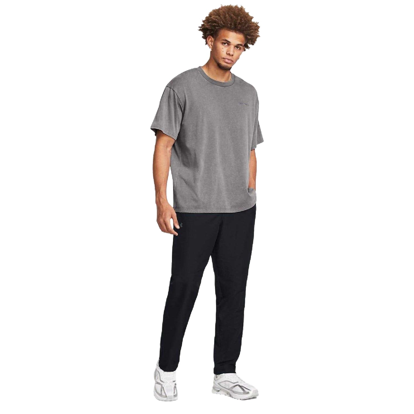 Black - Lifestyle - Under Armour Womens-Ladies Legacy Windbreaker Icon Trousers
