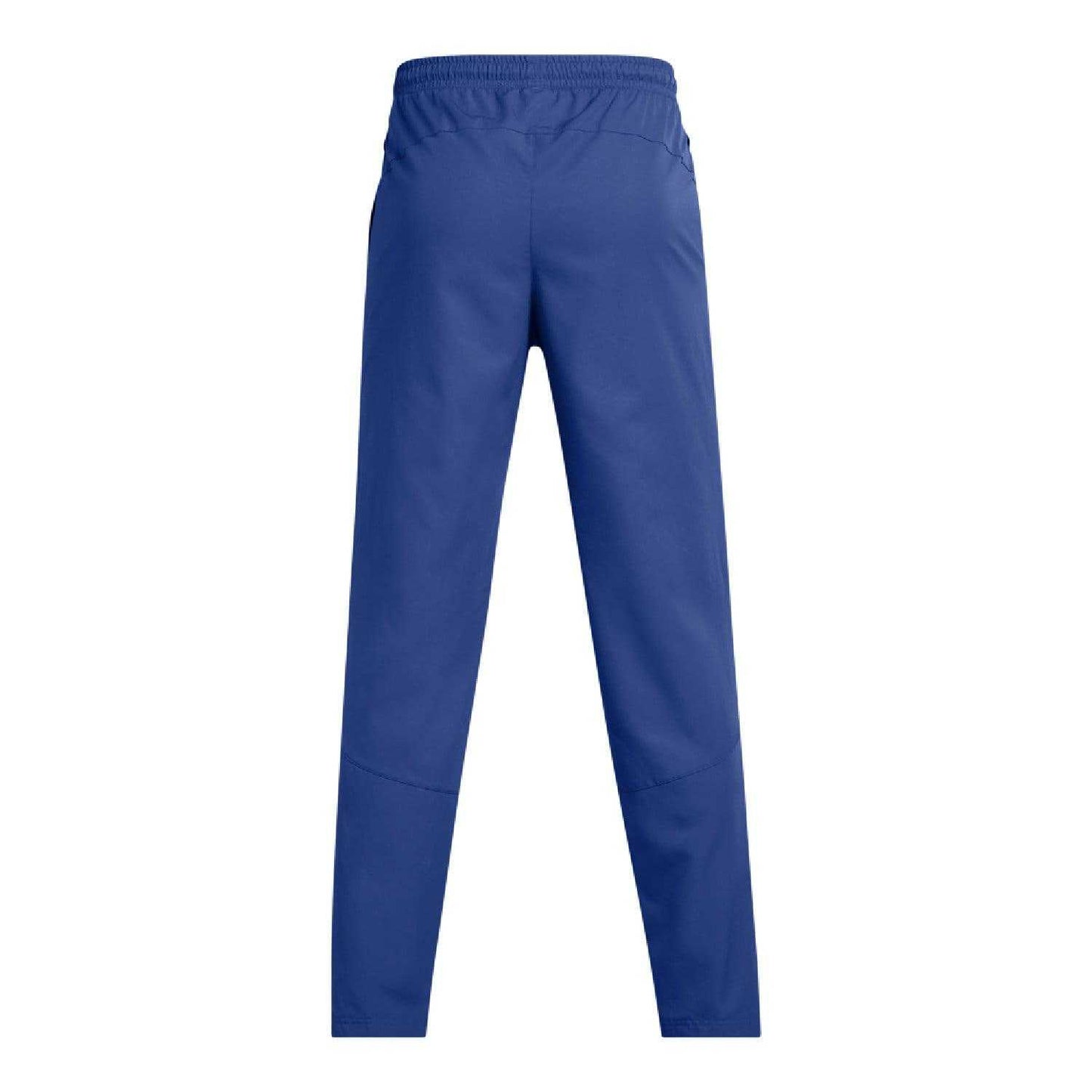 Blue - Side - Under Armour Womens-Ladies Legacy Windbreaker Icon Trousers