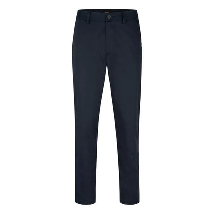 Dark Blue - Front - Boss Mens T-Kaiton Slim Trousers