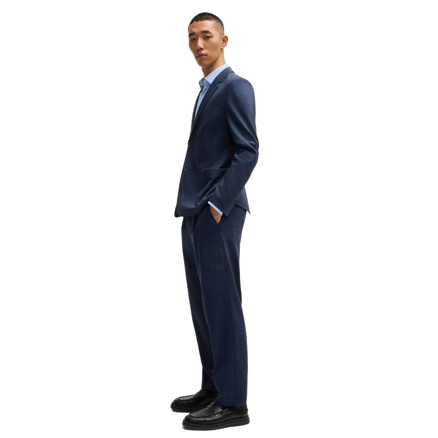 Dark Blue - Lifestyle - Hugo Mens Gos241F1J Trousers