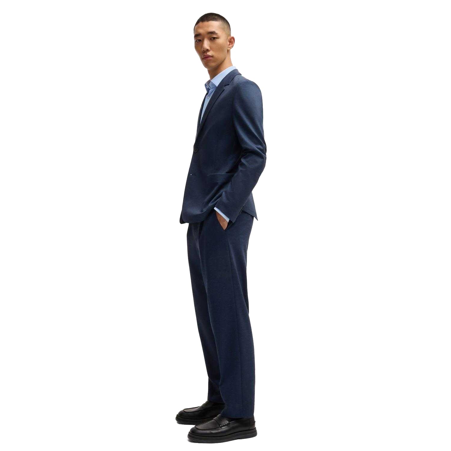 Dark Blue - Lifestyle - Hugo Mens Gos241F1J Trousers